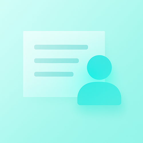 Registration dashboard mockup