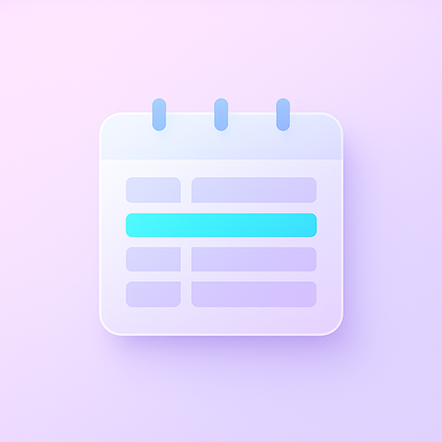 Mobile timetable preview